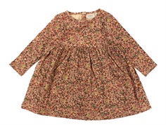 Wheat dress Otilde flowers and animals